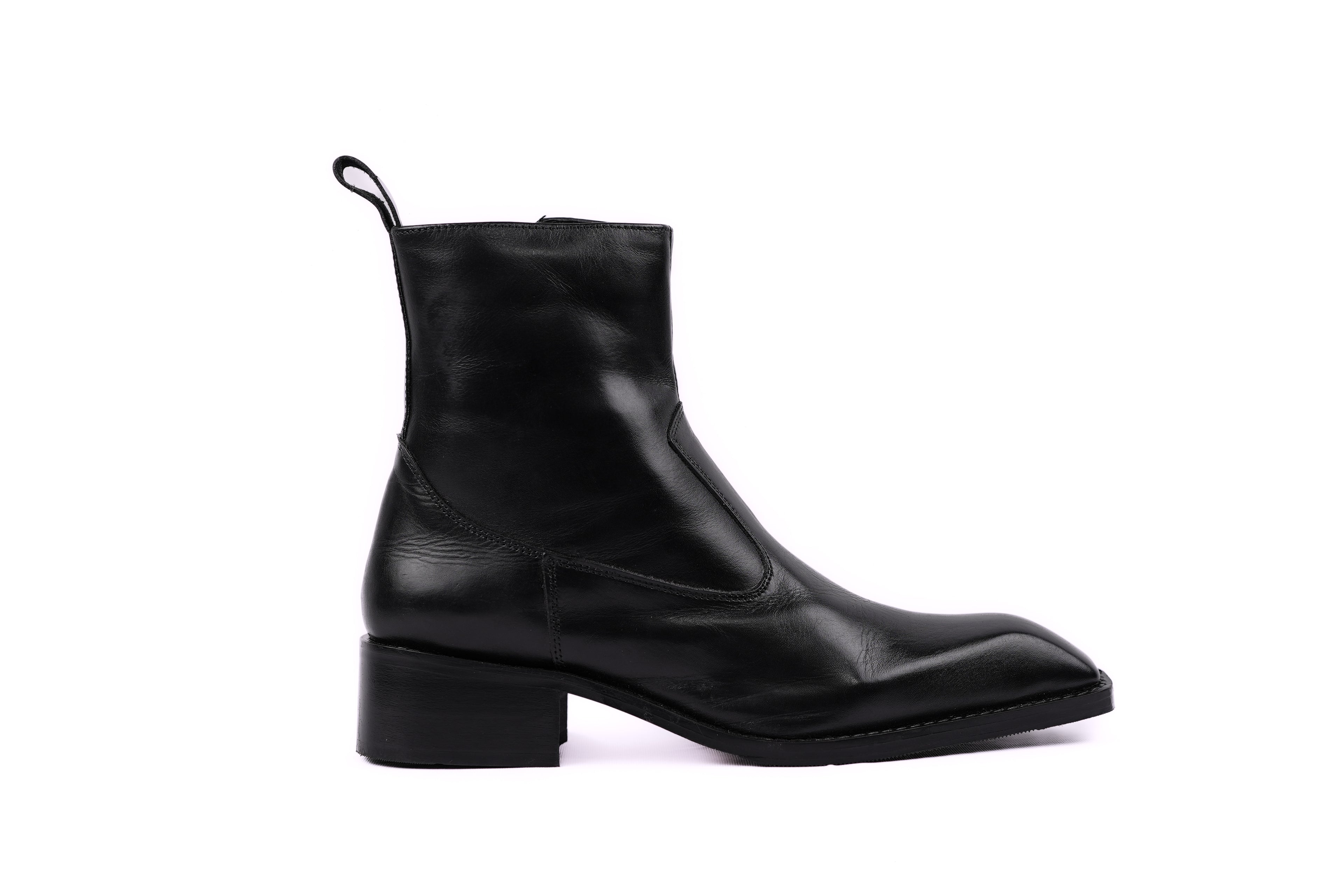 Onyx Calfskin Boots