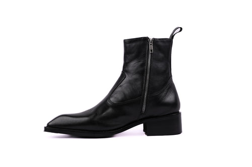 Onyx Calfskin Boots