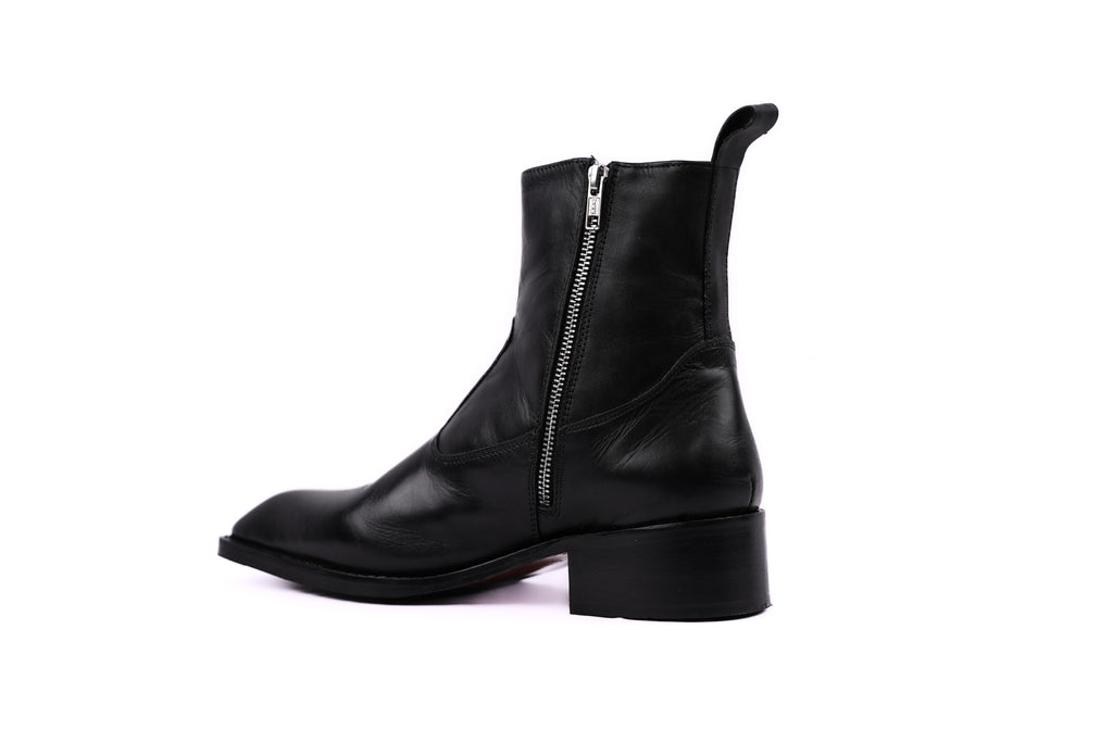 Onyx Calfskin Boots