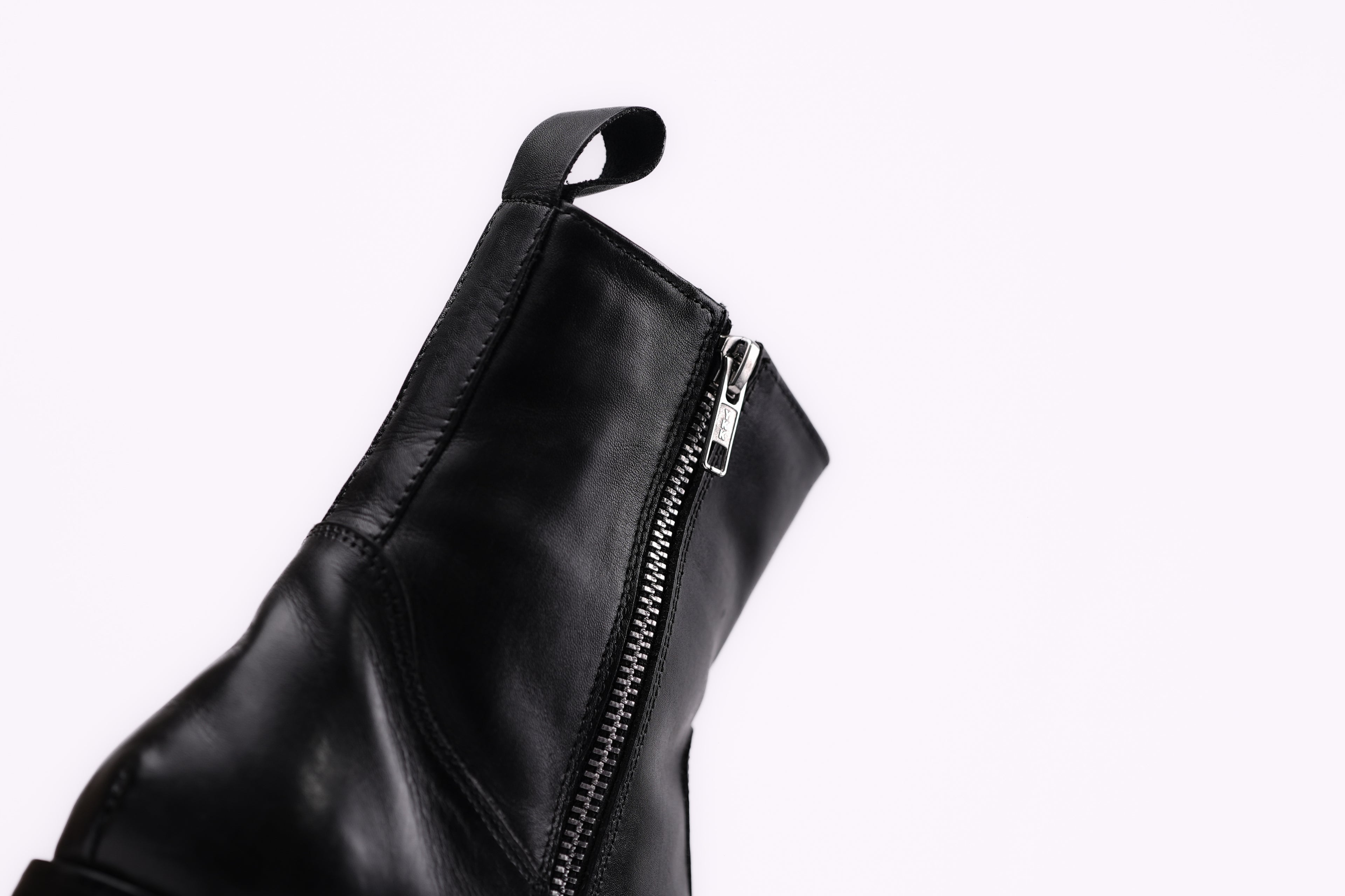 Onyx Calfskin Boots