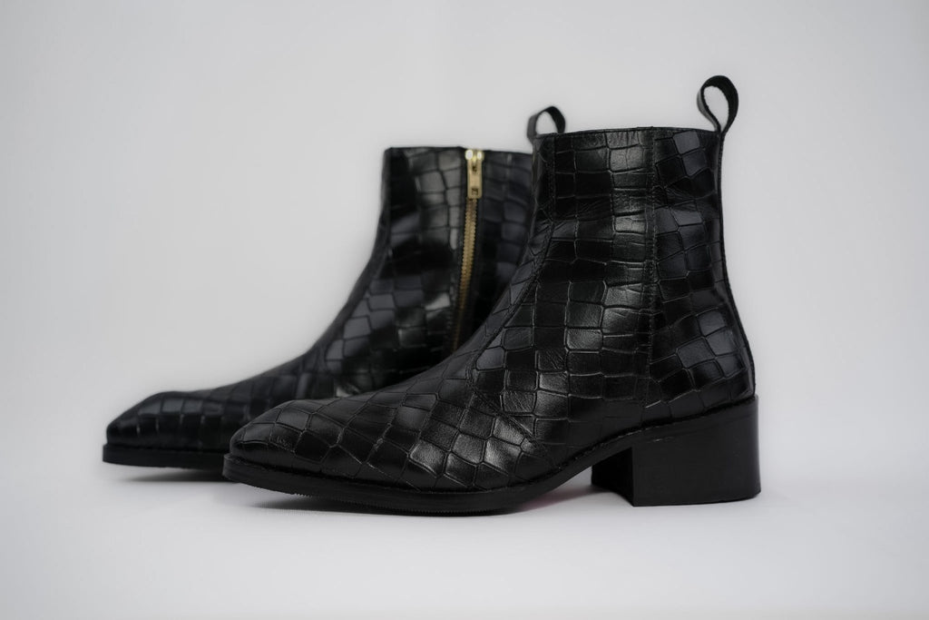 Onyx Caiman boots