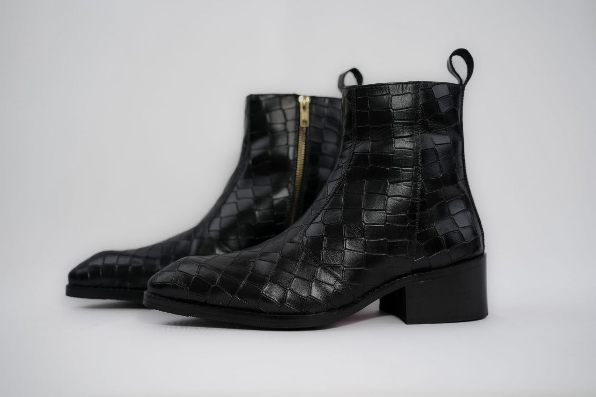 Onyx Caiman boots